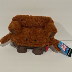 BumBumz FRIENDS Coffee Couch  Brown Plush 2025 TV Series Bum Bumz  W/ Tag